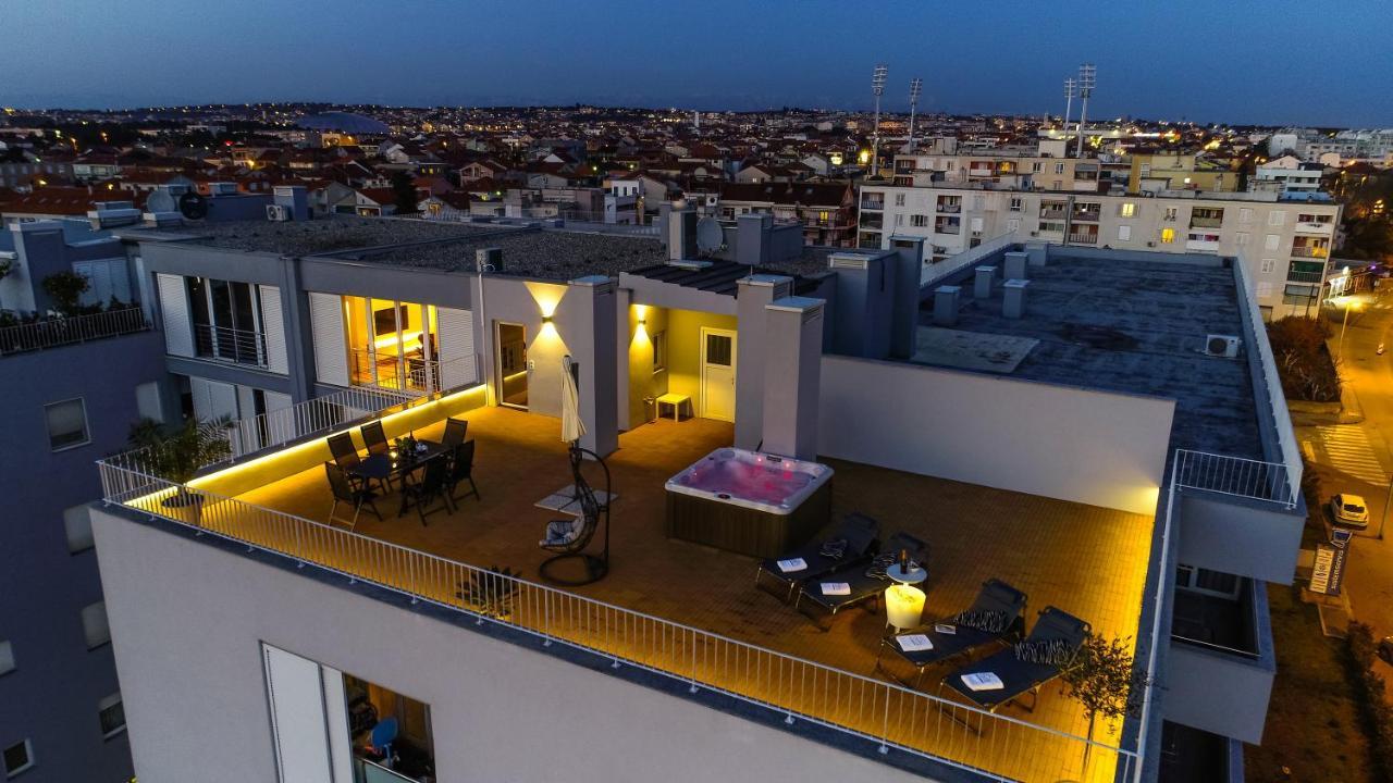 Zadar Sunset Penthouse With Spectacular View And Jacuzzi Διαμέρισμα Εξωτερικό φωτογραφία