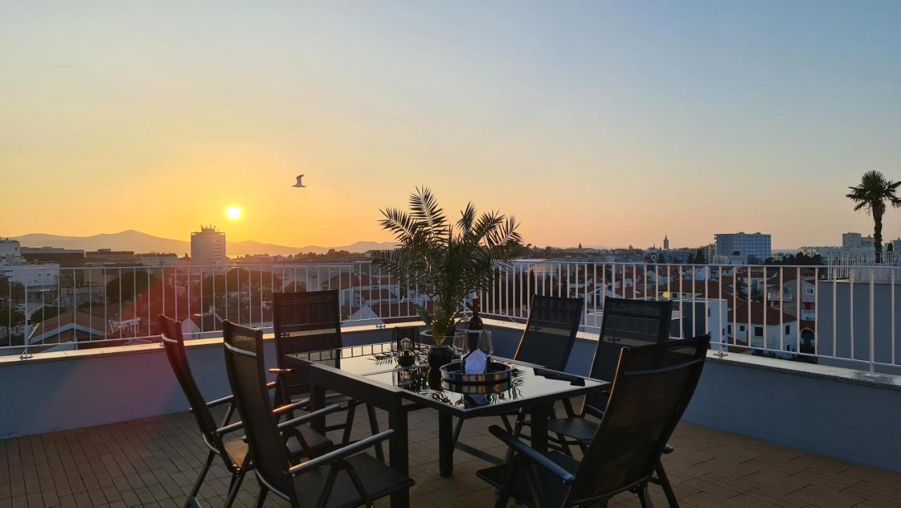 Zadar Sunset Penthouse With Spectacular View And Jacuzzi Διαμέρισμα Εξωτερικό φωτογραφία