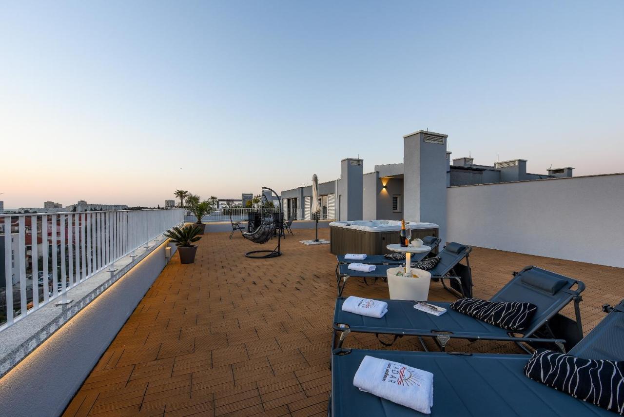 Zadar Sunset Penthouse With Spectacular View And Jacuzzi Διαμέρισμα Εξωτερικό φωτογραφία