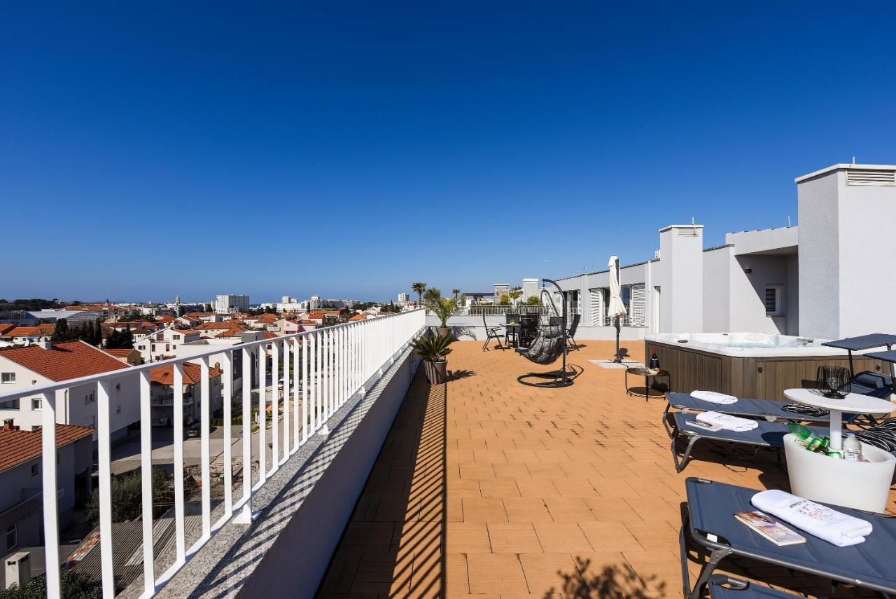 Zadar Sunset Penthouse With Spectacular View And Jacuzzi Διαμέρισμα Εξωτερικό φωτογραφία